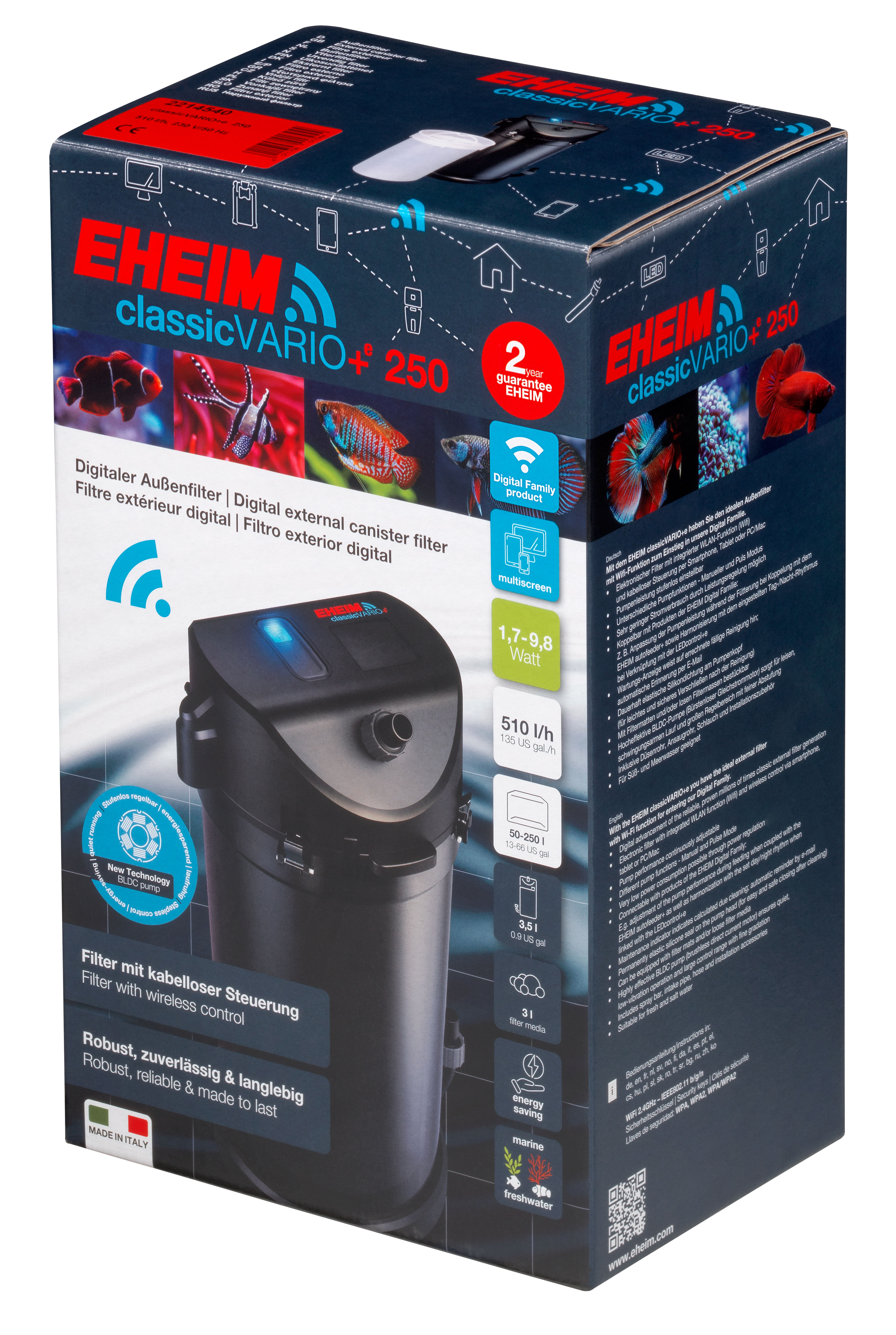 EHEIM classicVARIO+e 250