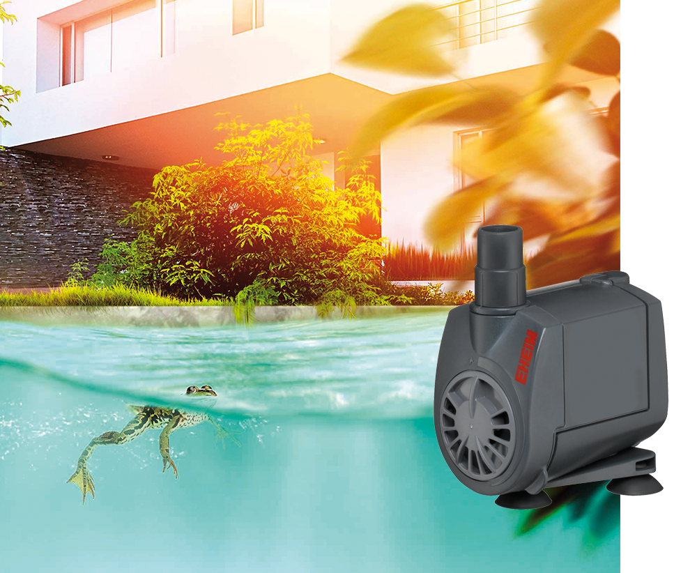 Compact pumps for ponds